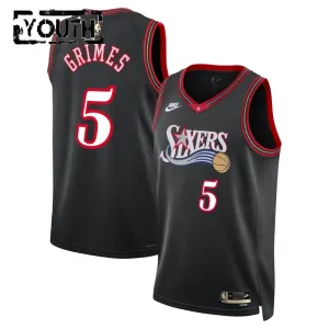 Maglia Philadelphia 76ers Quentin Grimes Classic Edition 2025-26 Swingman Nero - Bambino