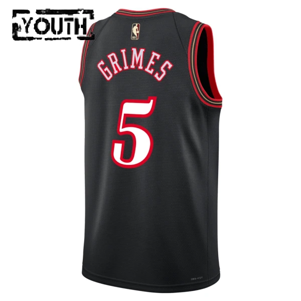 Maglia Philadelphia 76ers Quentin Grimes Classic Edition 2025-26 Swingman Nero - Bambino