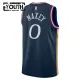 Maglia Philadelphia 76ers Tyrese Maxey City Edition 2025-26 Swingman Navy - Bambino