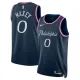 Maglia Philadelphia 76ers Tyrese Maxey City Edition 2025-26 Swingman Navy - Uomo