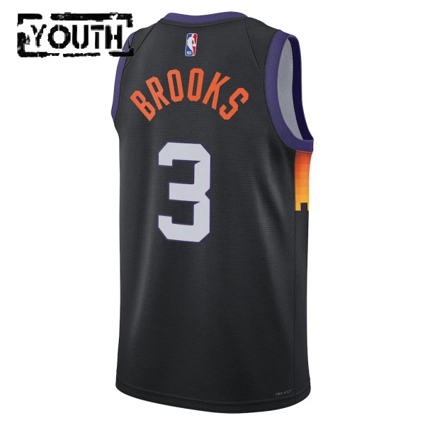 Maglia Phoenix Suns Dillon Brooks City Edition 2025-26 Swingman Nero - Bambino