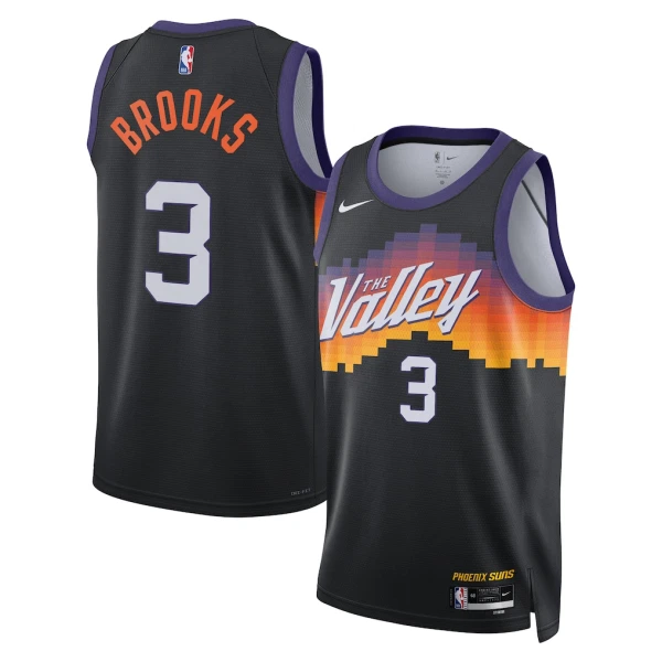 Maglia Phoenix Suns Dillon Brooks City Edition 2025-26 Swingman Nero - Uomo Maglia Phoenix Suns Dillon Brooks City Edition 2025-26 Swingman Nero - Uomo