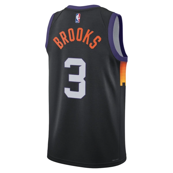 Maglia Phoenix Suns Dillon Brooks City Edition 2025-26 Swingman Nero - Uomo