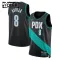 Maglia Portland Trail Blazers Deni Avdija City Edition 2025-26 Swingman Nero - Bambino