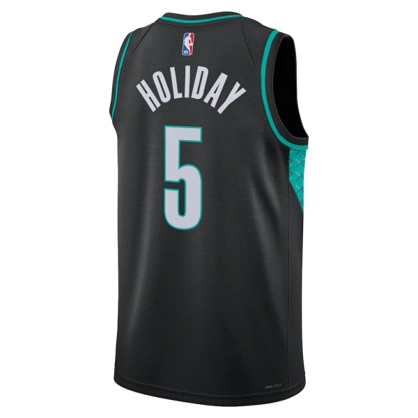 Maglia Portland Trail Blazers Jrue Holiday City Edition 2025-26 Swingman Nero - Uomo