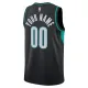 Maglia Portland Trail Blazers Personalizzata City Edition 2025-26 Swingman Nero - Uomo
