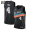 Maglia San Antonio Spurs De Aaron Fox City Edition 2025-26 Swingman Nero - Bambino