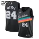 Maglia San Antonio Spurs Devin Vassell City Edition 2025-26 Swingman Nero - Bambino