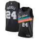 Maglia San Antonio Spurs Devin Vassell City Edition 2025-26 Swingman Nero - Uomo