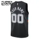 Maglia San Antonio Spurs Personalizzata City Edition 2025-26 Swingman Nero - Bambino