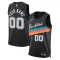 Maglia San Antonio Spurs Personalizzata City Edition 2025-26 Swingman Nero - Uomo