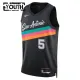 Maglia San Antonio Spurs Stephon Castle City Edition 2025-26 Swingman Nero - Bambino
