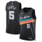 Maglia San Antonio Spurs Stephon Castle City Edition 2025-26 Swingman Nero - Uomo