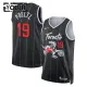 Maglia Toronto Raptors Jakob Poeltl City Edition 2025-26 Swingman Nero - Bambino