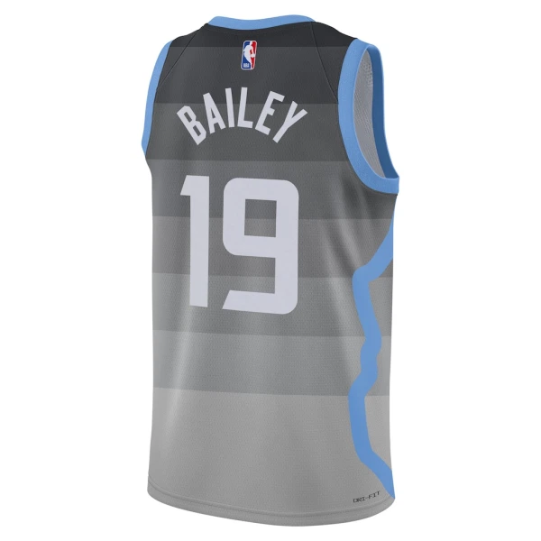 Maglia Utah Jazz Ace Bailey City Edition 2025-26 Swingman Grigio - Uomo