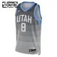 Maglia Utah Jazz Isaiah Collier City Edition 2025-26 Swingman Grigio - Bambino