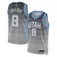 Maglia Utah Jazz Isaiah Collier City Edition 2025-26 Swingman Grigio - Uomo