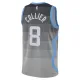 Maglia Utah Jazz Isaiah Collier City Edition 2025-26 Swingman Grigio - Uomo