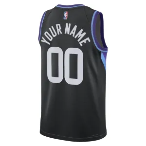 Maglia Utah Jazz Jordan Personalizzata Statement Edition 2025-26 Swingman Nero - Uomo
