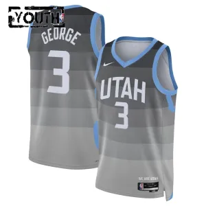 Maglia Utah Jazz Keyonte George City Edition 2025-26 Swingman Grigio - Bambino