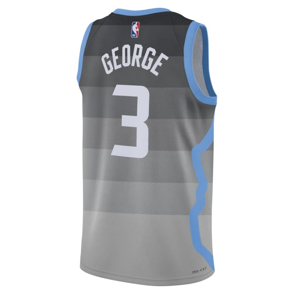 Maglia Utah Jazz Keyonte George City Edition 2025-26 Swingman Grigio - Uomo