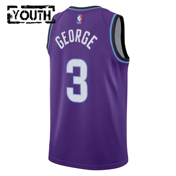 Maglia Utah Jazz Keyonte George Icon Edition 2025-26 Swingman Viola - Bambino