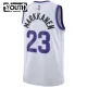 Maglia Utah Jazz Lauri Markkanen Association Edition 2025-26 Swingman Bianco - Bambino