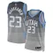 Maglia Utah Jazz Lauri Markkanen City Edition 2025-26 Swingman Grigio - Uomo
