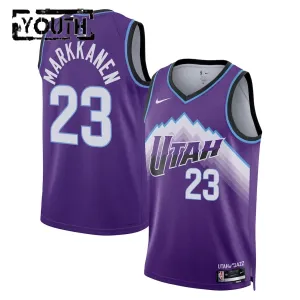 Maglia Utah Jazz Lauri Markkanen Icon Edition 2025-26 Swingman Viola - Bambino