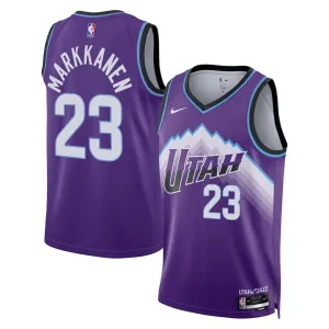 Maglia Utah Jazz Lauri Markkanen Icon Edition 2025-26 Swingman Viola - Uomo