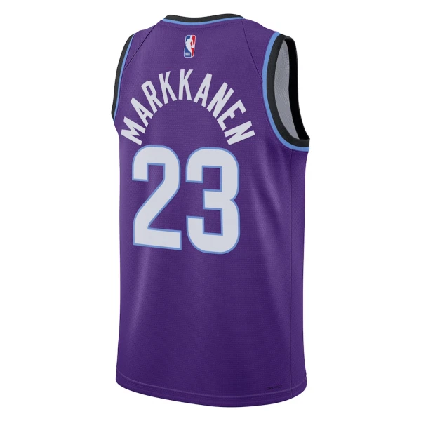 Maglia Utah Jazz Lauri Markkanen Icon Edition 2025-26 Swingman Viola - Uomo