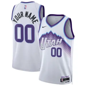 Maglia Utah Jazz Personalizzata Association Edition 2025-26 Swingman Bianco - Uomo