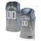 Maglia Utah Jazz Personalizzata City Edition 2025-26 Swingman Grigio - Uomo