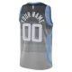 Maglia Utah Jazz Personalizzata City Edition 2025-26 Swingman Grigio - Uomo