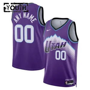 Maglia Utah Jazz Personalizzata Icon Edition 2025-26 Swingman Viola - Bambino