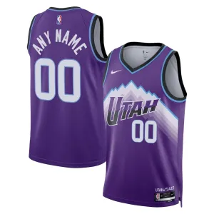 Maglia Utah Jazz Personalizzata Icon Edition 2025-26 Swingman Viola - Uomo