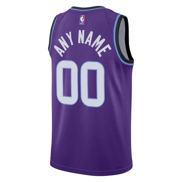 Maglia Utah Jazz Personalizzata Icon Edition 2025-26 Swingman Viola - Uomo