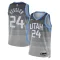 Maglia Utah Jazz Walker Kessler City Edition 2025-26 Swingman Grigio - Uomo