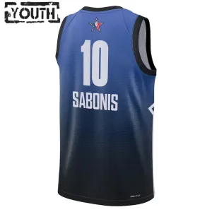 Maglia Domantas Sabonis 10 All Star 2023 Swingman Blu - Bambino
