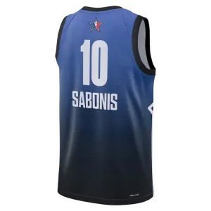Maglia Domantas Sabonis 10 All Star 2023 Swingman Blu - Uomo