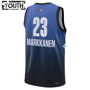 Maglia Lauri Markkanen 23 All Star 2023 Swingman Blu - Bambino