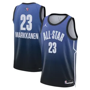 Maglia Lauri Markkanen 23 All Star 2023 Swingman Blu - Uomo