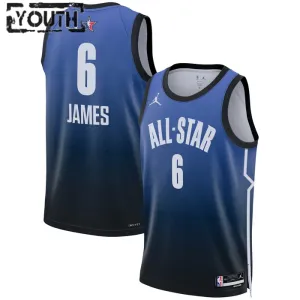 Maglia Lebron James 6 All Star 2023 Swingman Blu - Bambino