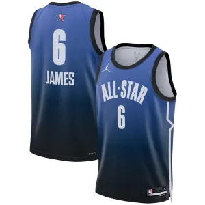 Maglia Lebron James 6 All Star 2023 Swingman Blu - Uomo