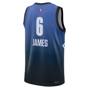 Maglia Lebron James 6 All Star 2023 Swingman Blu - Uomo