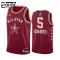 Maglia Anthony Edwards All Star 2024 Swingman Rosso - Bambino