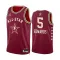 Maglia Anthony Edwards All Star 2024 Swingman Rosso - Uomo