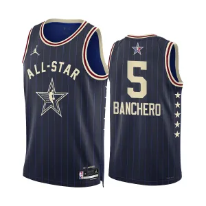 Maglia Paolo Banchero All Star 2024 Swingman Navy - Uomo Maglia Paolo Banchero All Star 2024 Swingman Navy - Uomo
