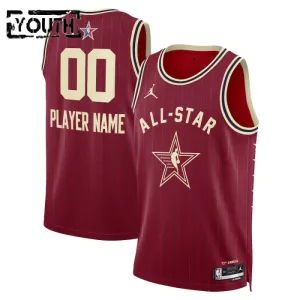 Maglia Personalizzata All Star 2024 Swingman Rosso - Bambino