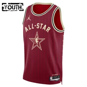 Maglia Personalizzata All Star 2024 Swingman Rosso - Bambino